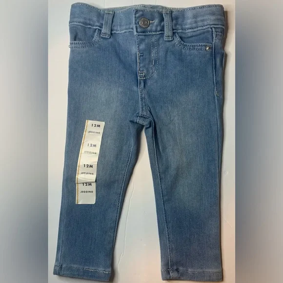 2pc Baby Shirt & jeans (18M shirt & 12M jeans) Carter’s + Cat & Jack NWOT - Picture 4 of 10